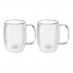 ZWILLING Sorrento Latte Macchiato Mugs - Set of 2, 450 mL