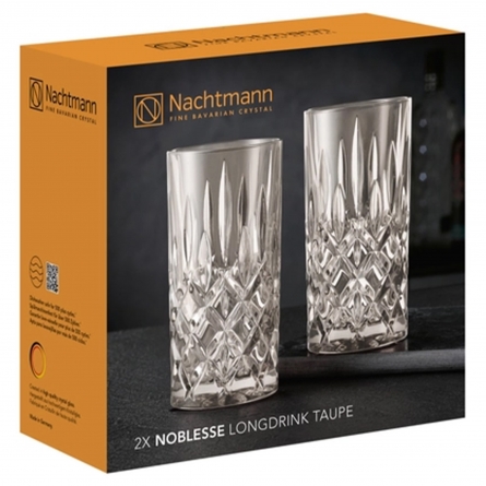 Noblesse Longdrink Taupe 30cl, 2-pack