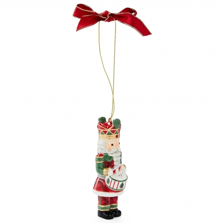 Christmas Tree Ornament Tartan Nutcracker