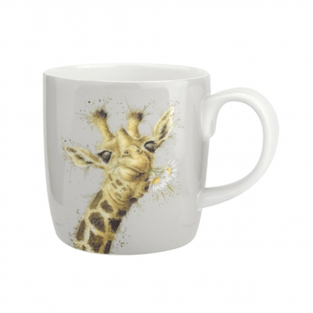 Mugg Flowers Giraffe 49cl