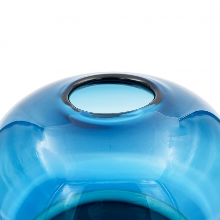 Vase "Kuppel" Blau