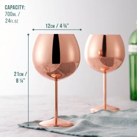 Ginglas Roséguld 70cl, 4-pack