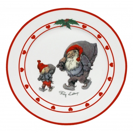 Christmas Dinner Plate Ø 26,5cm, 6-pack