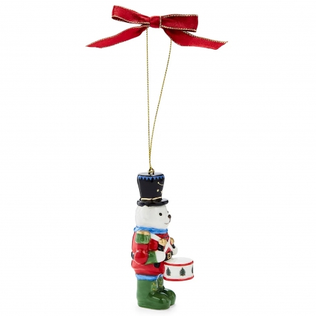 Christmas Tree Ornament, Teddy Bear Nutcracker