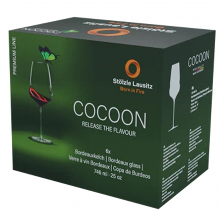 Cocoon Weinglas Bordeaux 74cl, 6-pack