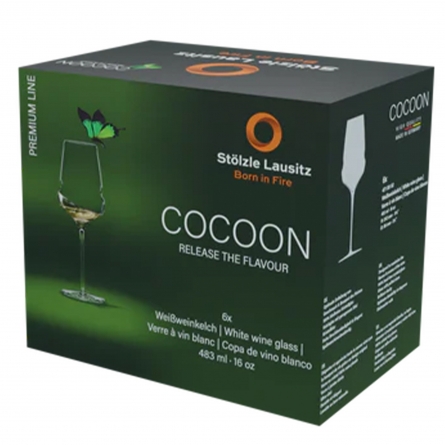 Cocoon White Wine Glass 48cl, 6-pack