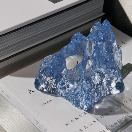 The Rock Votive, Ice Blue