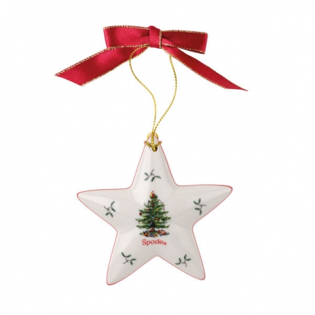 Spode Christmas Star Ornament