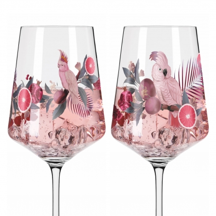 Sommersonett Wine Glass Cockatoo 54cl, 2-pack