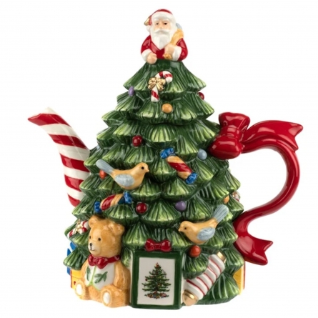 Christmas Tree Tea Pot, 80cl