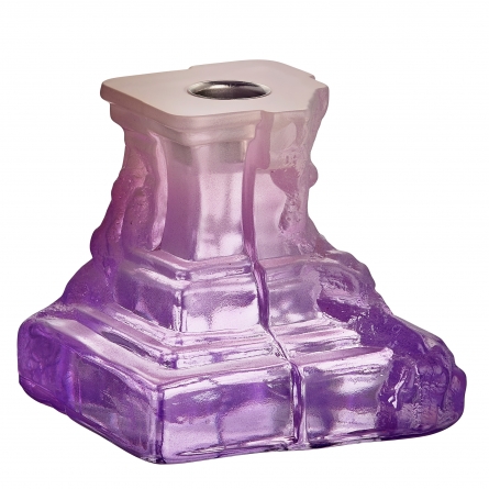 Rocky Baroque Candleholder Lilac Haze, H 9,5cm