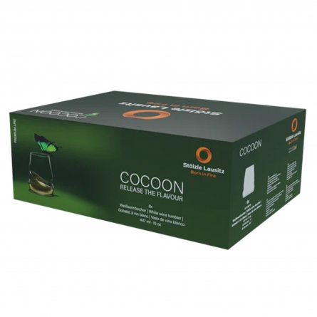 Cocoon Tumbler Weißweinglas 45cl, 6-pack