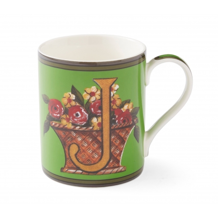 Alphabet Mugg J, 34cl