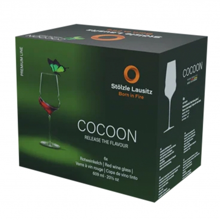 Cocoon Rödvinsglas 61cl, 6-pack