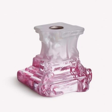 Rocky Baroque Candleholder Spicy Rose 9,5cm