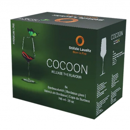 Cocoon Wine Glass Burgundy 71cl, 6-pack