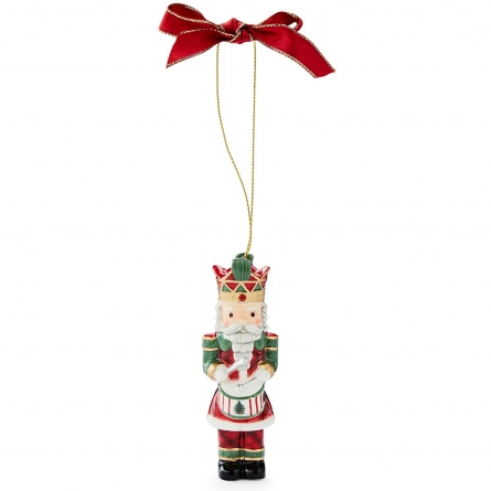 Christmas Tree Ornament Tartan Nutcracker