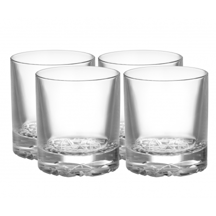 Carat Whisky Glass Old Fashioned 21cl, 4-pack