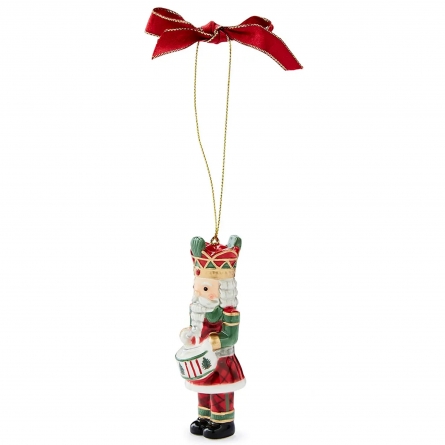 Christmas Tree Ornament Tartan Nutcracker