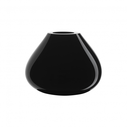 Ebon vase Black 19cm