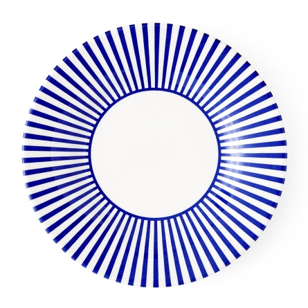 Steccato Plate Narrow Stripe, Ø 18cm