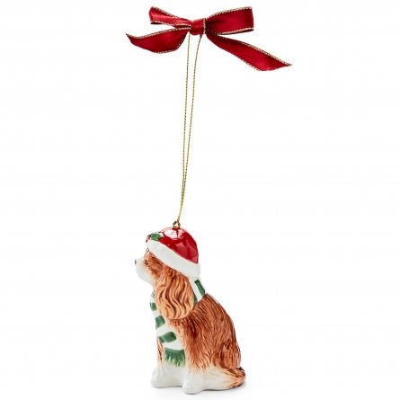 Christmas Tree Ornament, King Charles Spaniel